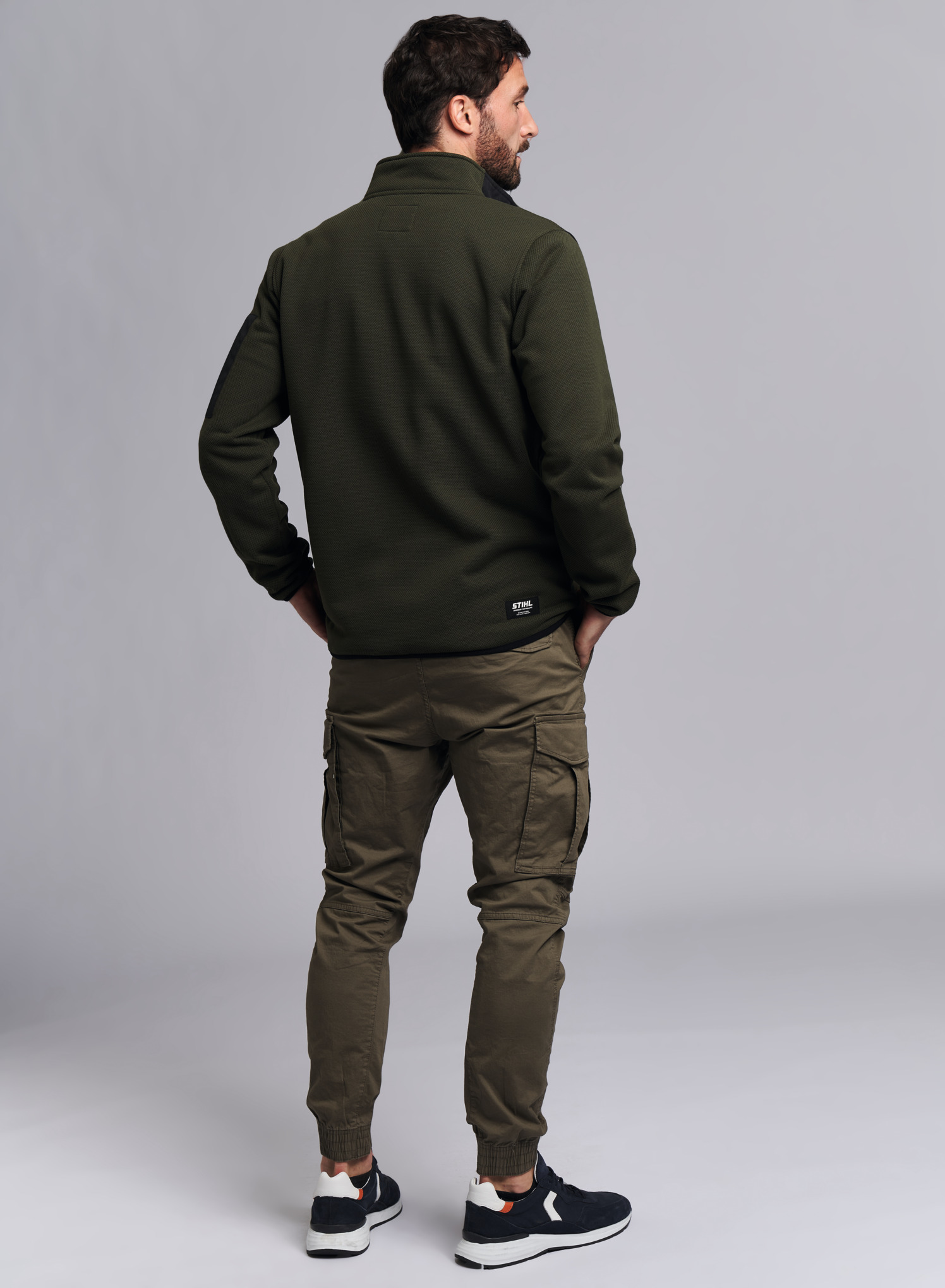 ICON fleece jacket - Green