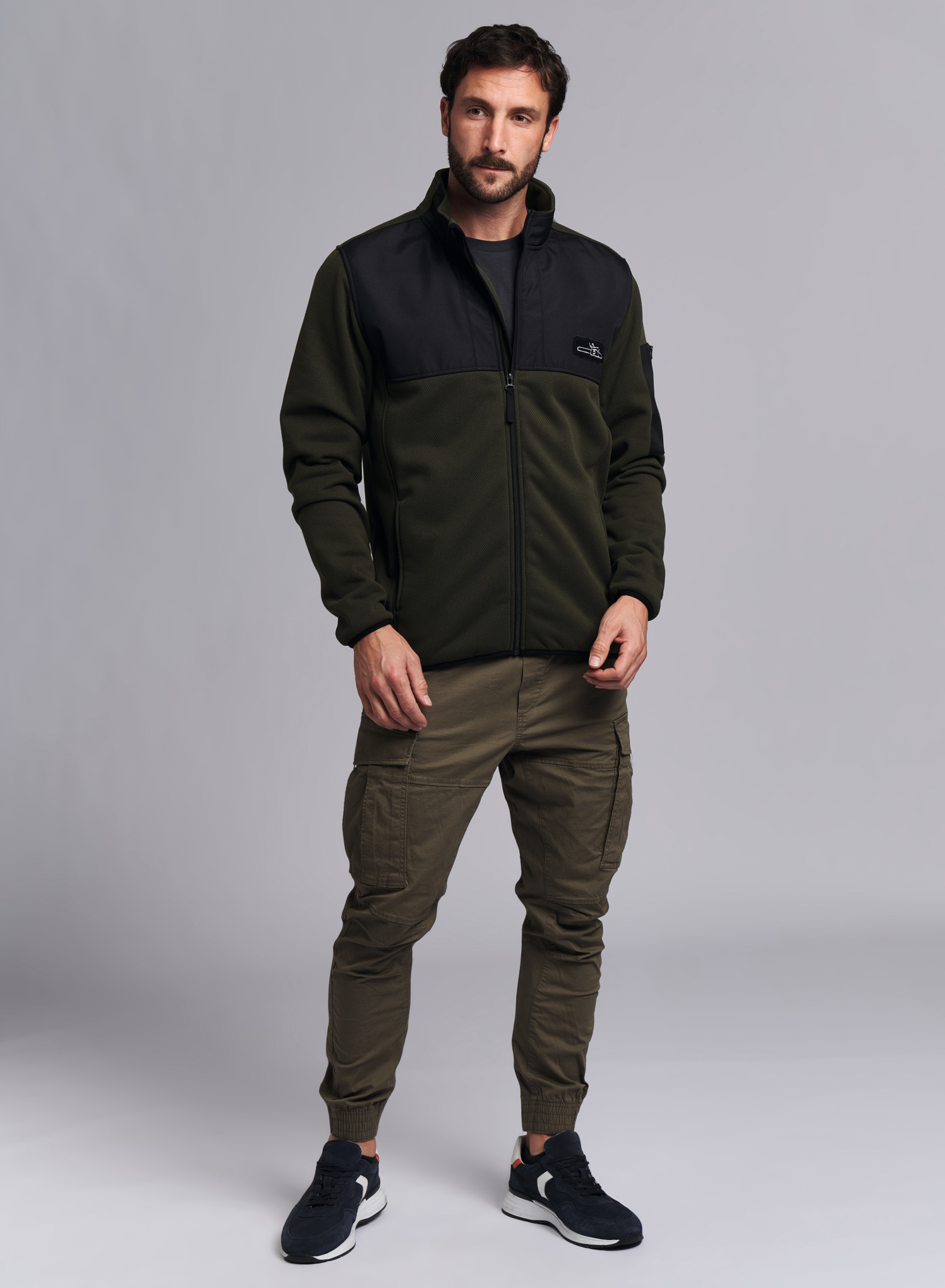 ICON fleece jacket - Green