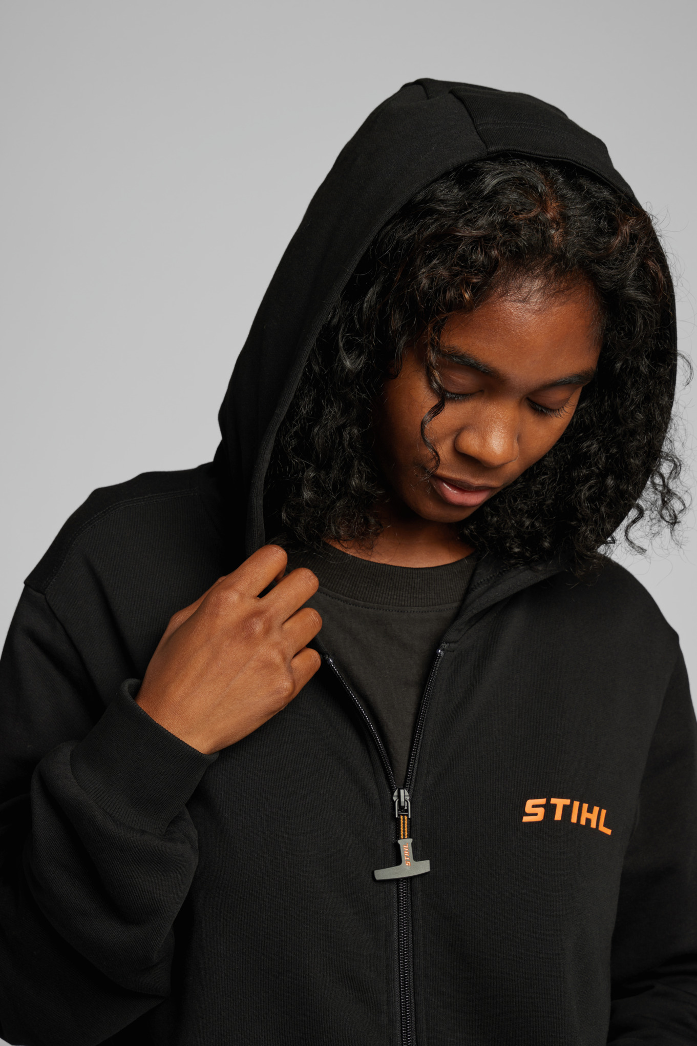 Hoodie Jacket STIHL - Black