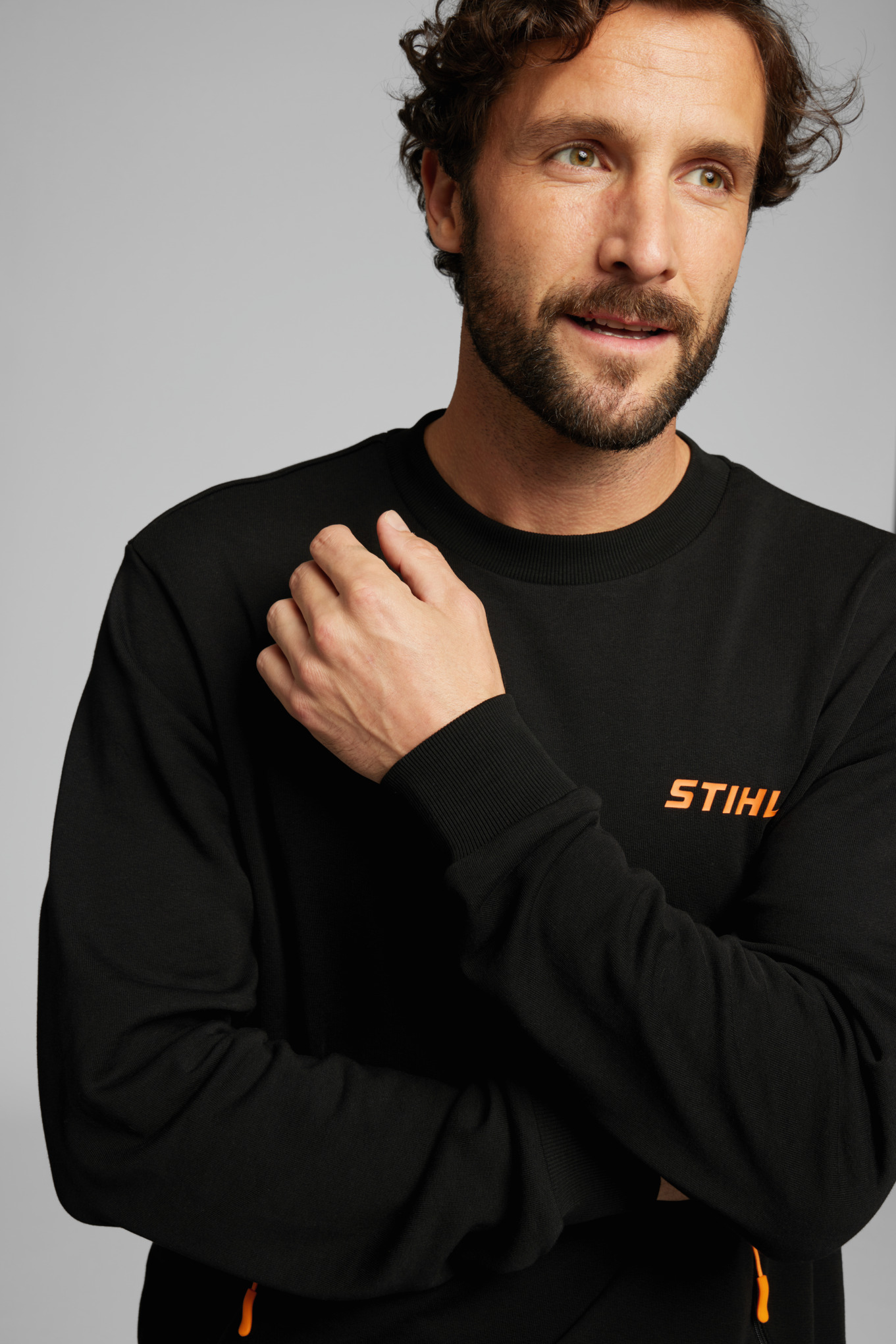 Sweatshirt Logo - Black